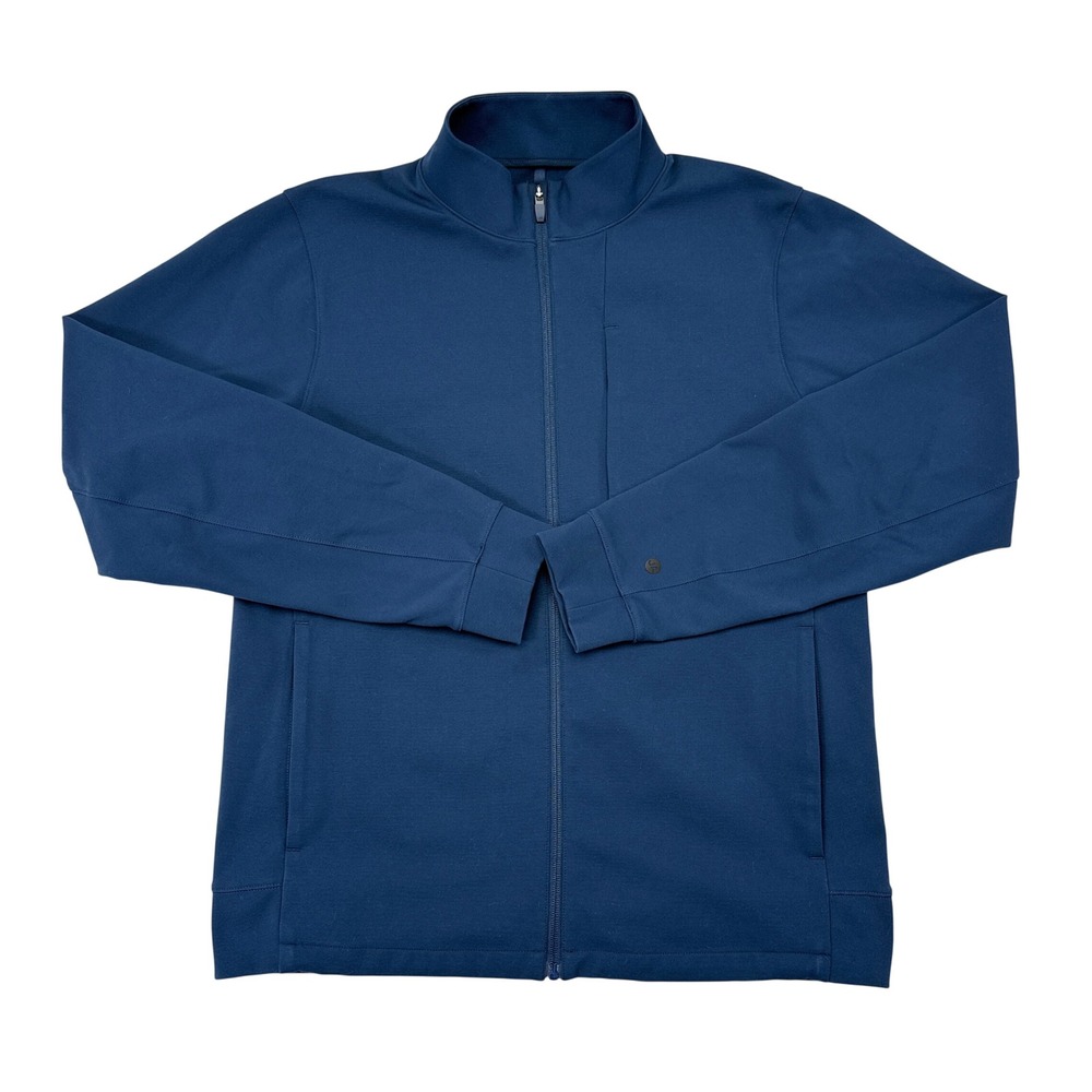 Jack Archer Legacy Jacket Mens Size Large Deep Marine Blue Full Zip Casual